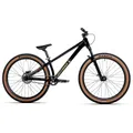 VELO MUSCULAIRE VTT/DIRT 26 LEADER FOX DIRT PARADE 2026 NOIR BRILLANT MONO (TAILLE L - POUR ADULTE DE 178cm à 185cm) -HYDRAULIQUE A DISQUE