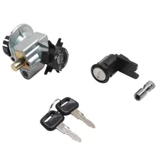 CONTACTEUR A CLE SCOOT ADAPTABLE PEUGEOT 50 SPEEDFIGHT 1, TREKKER (AVEC SERRURE DE SELLE) -QUALITE PREMIUM
