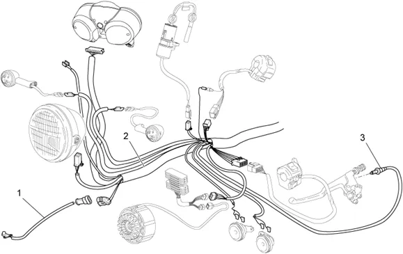 Circuit electrique AV