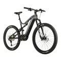 ELECTRIC BICYCLE/E-BIKE MTB 29 LEADER FOX ARGUS ALL SUSPENSION MEN'S GREY MATTE 12-SPEED MID-DRIVE MOTOR PANASONIC GX ULTIMATE 36-SPEED 90NM BATTERY 20AH (FRAME 19,5" - H50CM - L - ADULT OF 178 cm TO 185 cm)