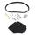 KIT ENTRETIEN SCOOT ORIGINE PIAGGIO 50 ZIP 4T 2018> (AVEC GUIDES VARIATEUR) -1R000516