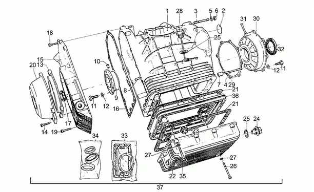 Carter moteur