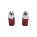 CAP OF VALVE SCOOTER/MOPED REPLAY VS OBUS RED (PAIR)
