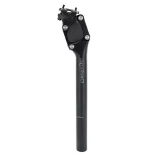 TIGE DE SELLE ROUTE/VTT ERGOTEC PARALLELOGRAMME ALU NOIR DIAM. 27,2 L350 mm POUR UTILISATEUR 70-90 Kg (HOMOLOGUE NIVEAU 5)