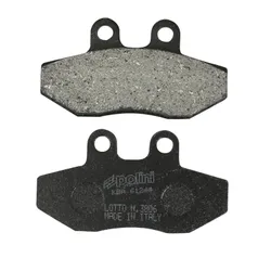 BRAKE PAD SET POLINI FOR YAMAHA 125 CYGNUS X 2007> FRONT/MBK 125 FLAME X 2007> FRONT (L 77 mm - H 41.2 mm - P 9 mm) (174.0077) (ORIGINAL)