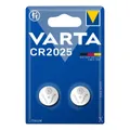 PILE BOUTON CR2025 VARTA LITHIUM 3V (VENDU PAR 2)
