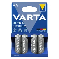 PILE LR06 1.5V VARTA ULTRA LITHIUM AA (VENDU PAR 4)