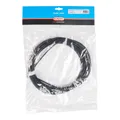 BRAKE CABLE OUTER ELVEDES BLACK 4,9 mm (ROLL OF 10M) WITH LINER