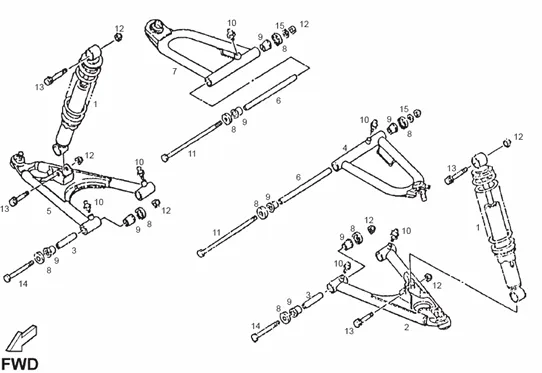 Suspension avant