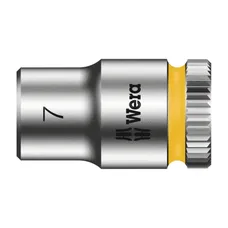 DOUILLE WERA 8790 HMA ZYKLOP 1/4 DIAM 7 mm (VENDU A L'UNITE) -MARQUE ALLEMANDE POUR LES ATELIERS