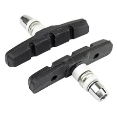 BRAKE SHOE HOLDER MTB V-BRAKE TO SCREW SYMETRIQUE MARWI 70 mm BLACK (PAIR CARDED)