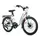 VELO MUSCULAIRE VTT 20 LEADER FOX GAMP 2026 FILLE BLANC 6V (TAILLE ENFANT 120 à 135 cm)