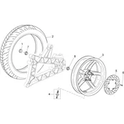 Roue arrière