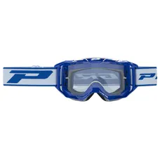 MASQUE/LUNETTES CROSS PROGRIP 3303 TR VISTA BLEU ECRAN TRANSPARENT ANTI-RAYURES/ANTI U.V./ANTI-BUEE (HOMOLOGUE CE-EN-N- AC-96025 REV.2)