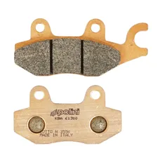BRAKE PAD SET POLINI FOR KYMCO 50 AGILITY, 125-150 B&W, 150 PEOPLE, 250 YUP, 50-125 LIKE, 50 TOP BOY, 50 SUPER 9, 200 DINK (L 77 mm - 96.5 mm - H 42 mm - P 9.2 mm) (174.2021) (SINTERED METAL)