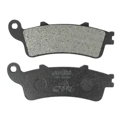 BRAKE PAD SET POLINI FOR HONDA 250 FORESIGHT, 400-600 SILVER WING, 400-600 SW-T, 125 PANTHEON/PEUGEOT 250 SV (L 114.9 mm - H 41 mm - P 9.5 mm) (174.0023) (ORIGINAL)