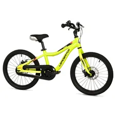 CONVENTIONAL BICYCLE CHILDREN'S 18 INCHES LEADER FOX FOX 2025 YELLOW MONOVITESSE FRAME ALUMINIUM (SIZE CHILDREN'S 115 TO 125 cm) -MECANIQUE TO DISC 