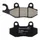 PLAQUETTE DE FREIN BREMBO POUR PEUGEOT 125 DJANGO 2014>2016 AV, 125 GEOPOLIS 2007>2009 AV/AR, 400 GEOPOLIS 2007>2012 AV/AR/SUZUKI 400 BURGMAN 2007>2024 AV (SCOOTER CARBONE CERAMIQUE) -07076CC