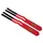 COURROIE CALE PIED LARGE RED WITH SCRATCH (PAIR) FOR FIXIE 