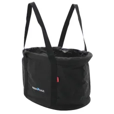 FRONT BASKET TOILE KLICKFIX SHOPPER 24L BLACK WITH ANSE MOUNTING KIT ON HANDLEBAR (38X25X29CM) (SUPPLIED WITHOUT MOUNTING KIT)