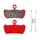 DISC BRAKE PAD SET MTB AVID/SRAM GUIDE/ELIXIR TRAIL/XO TRAIL (NEWTON METAL SINTERED) (PAIR CARDED)