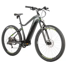ELECTRIC BICYCLE/E-BIKE MTB 29 LEADER FOX SWAN MEN'S GREY 9-SPEED MID-DRIVE MOTOR BAFANG M300 36-SPEED 80NM BATTERY 15AH (SIZE FRAME 17,5'' - H45CM - M - FOR ADULT OF 168 cm TO 178 cm)