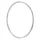 MTB RIM 27.5" MACH1 M110 SILVER 36T. SIMPLE WALL WITH OEILLETS - 584X21C