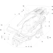 Logement casque - Dessous de selle 