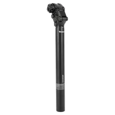 TIGE DE SELLE VTT SUSPENSION AVEC ELASTOMERE TRANZ-X DIAM 31.6 L360mm NOIR (LIVRE SUR CARTE)