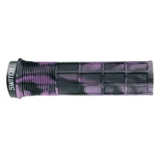 GRIP CITY/MTB SWITCH SUPERGRIP LOCK-ON SMOKE PURPLE (PAIR)