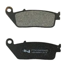 PLAQUETTE DE FREIN NEWFREN POUR HONDA 400 SILVER WING 2006> AR, 600 SW-T 2011>2018 AR / KYMCO 125 DOWNTOWN I 2009>2016, 300 DOWNTOWN I 2009>2017 AV (FD0325BT) (TOURING ORGANIQUE)