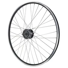 TREKKING WHEEL BRAKE SHOE 700 X 35 - 28" ER10 REAR BLACK DOUBLE WALL HUB NEXUS 7-SPEED 36 SPOKES STAINLESS STEEL (SG-C30001-7R)