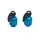 CAP OF VALVE SCOOTER/MOPED REPLAY VS GRENADE BLUE (PAIR)