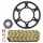 ADAPTABLE CHAIN KIT KAWASAKI 125 Z125 2019>2024, NINJA 125 2019>2024 428 16X56 (OEM GEARING) -JT SPROCKETS