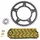 KIT CHAINE ADAPTABLE MBK 50 X-LIMIT SUPERMOTO 2002 / YAMAHA 50 DT R 2002 420 12x50 (DIAM COURONNE 105/120/8.5) (DEMULTIPLICATION ORIGINE) -AFAM