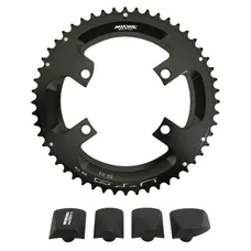 ROAD CHAINRING 4-BOLT DIA. 110 FOR SHIMANO ULTEGRA R8000/R8050 MICHE 52T OUTER BLACK 11-SPEED