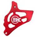 CACHE PIGNON 50 A BOITE ARTEK POUR MINARELLI 50 AM6/BETA 50 RR/RIEJU 50 MRT/SHERCO 50 SM-R, SE-R ALU CNC ROUGE