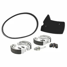 KIT ENTRETIEN SCOOT ADAPTABLE PEUGEOT 50 LUDIX ONE 2T (PACK 6 PIECES) -SELECTION P2R STANDARD