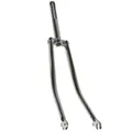 FORK CITY 650B RIGIDE STEEL CHROME-PLATED HANDLEBAR PIVOT THREADED 22,2 mm (CONE 26.4)