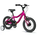 CONVENTIONAL BICYCLE CHILDREN'S 14 INCHES LEADER FOX BUBU 2025 PINK MONOVITESSE FRAME ALUMINIUM (SIZE CHILDREN'S JUSQU'TO 105 cm) -V BRAKE
