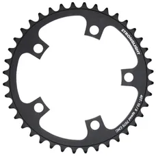 PLATEAU ROUTE 5BRA D.110 STRONGLIGHT 40DTS INTERIEUR NOIR ALU 7075 TYPE SHIMANO 9/10V.