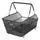 REAR BASKET STEEL NID ABEILLE BASIL CENTO BLACK COMPATIBLE SYSTEM MIK - COMMANDER 211726 - (SI PAS FOURNI ON LE BICYCLE, AJOUTER 155681) (45 X 33 X 24 cm)