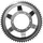 ADAPTABLE MOPED REAR SPROCKET MBK 51 WHEEL SPOKES STEEL 60 DTS (BORE 94 mm) 10 HOLES -P2R SELECTION