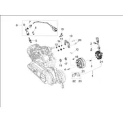 Volant magnetique-Bobine h.t.