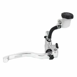 BRAKE MASTER CYLINDER MOTORCYCLE UNIVERSAL VOCA RACING RADIAL FRONT RIGHT SILVER (WITH PISTON OF 17,5 mm)