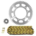 KIT CHAINE ADAPTABLE RIEJU 50 MRT SM 2009>2017 420 11x52 (DIAM COURONNE 105/125/8.5) (DEMULTIPLICATION ORIGINE) -AFAM