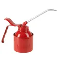 BURETTE STANDARD PRESSOL METAL ROUGE 250ml AVEC BEC RIGIDE 135mm (VENDU A L'UNITE)