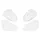 CARENAGE/PAD SCOOT ADAPTABLE MBK 50 STUNT/YAMAHA 50 SLIDER BLANC (x4) -REPLAY
