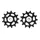 DERAILLEUR JOCKEY WHEEL SHIMANO 12-SPEED SLX M7100 (SET OF 2)