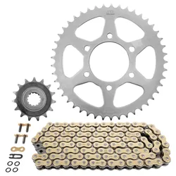 KIT CHAINE ADAPTABLE KAWASAKI 800 Z800 2013>2016 520 15x45 (DIAM COURONNE 80/104/10.5) (DEMULTIPLICATION ORIGINE) -JT SPROCKETS/DID
